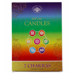 Chime chakra Candle set of 7 